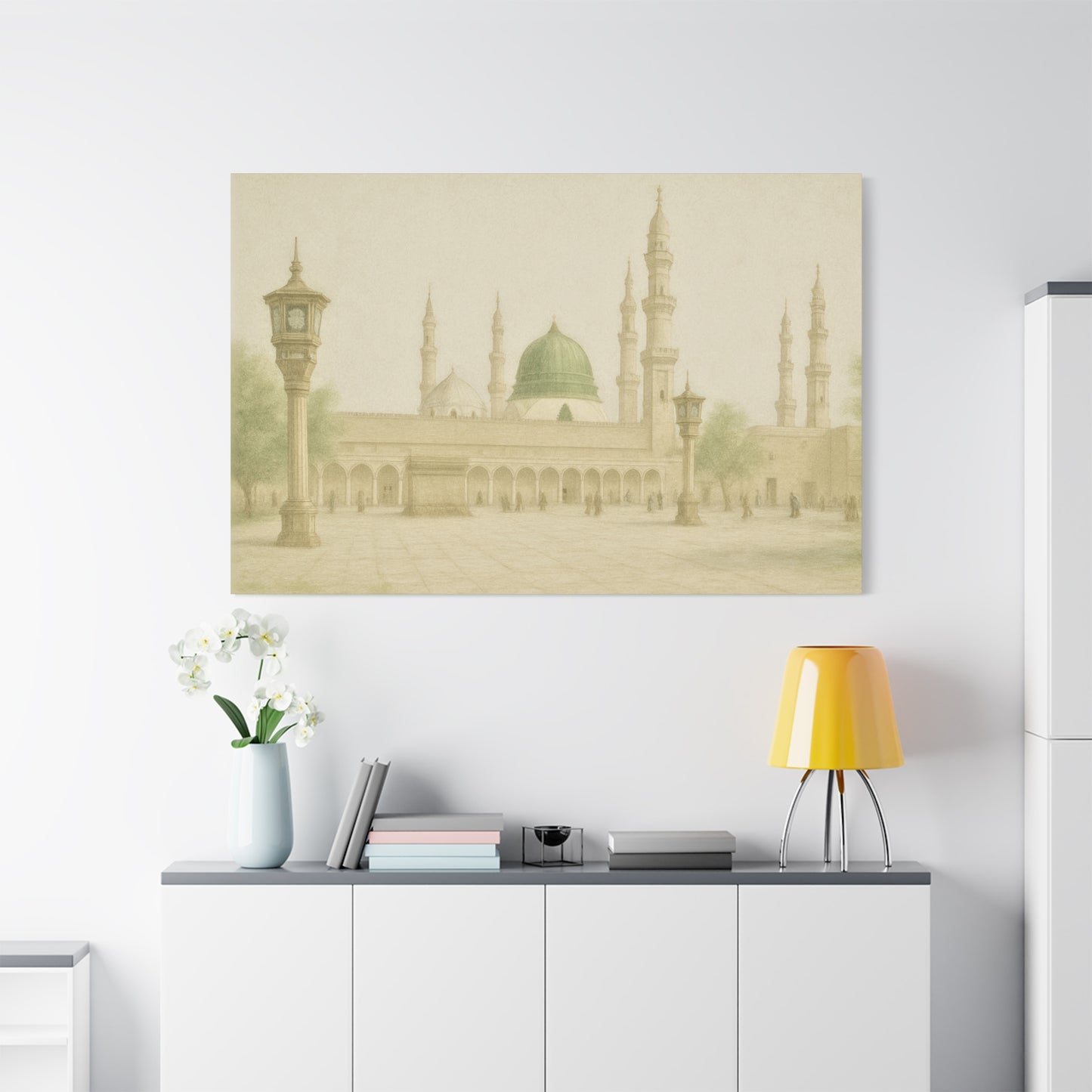Masjid Nabawi – Serene Canvas Art