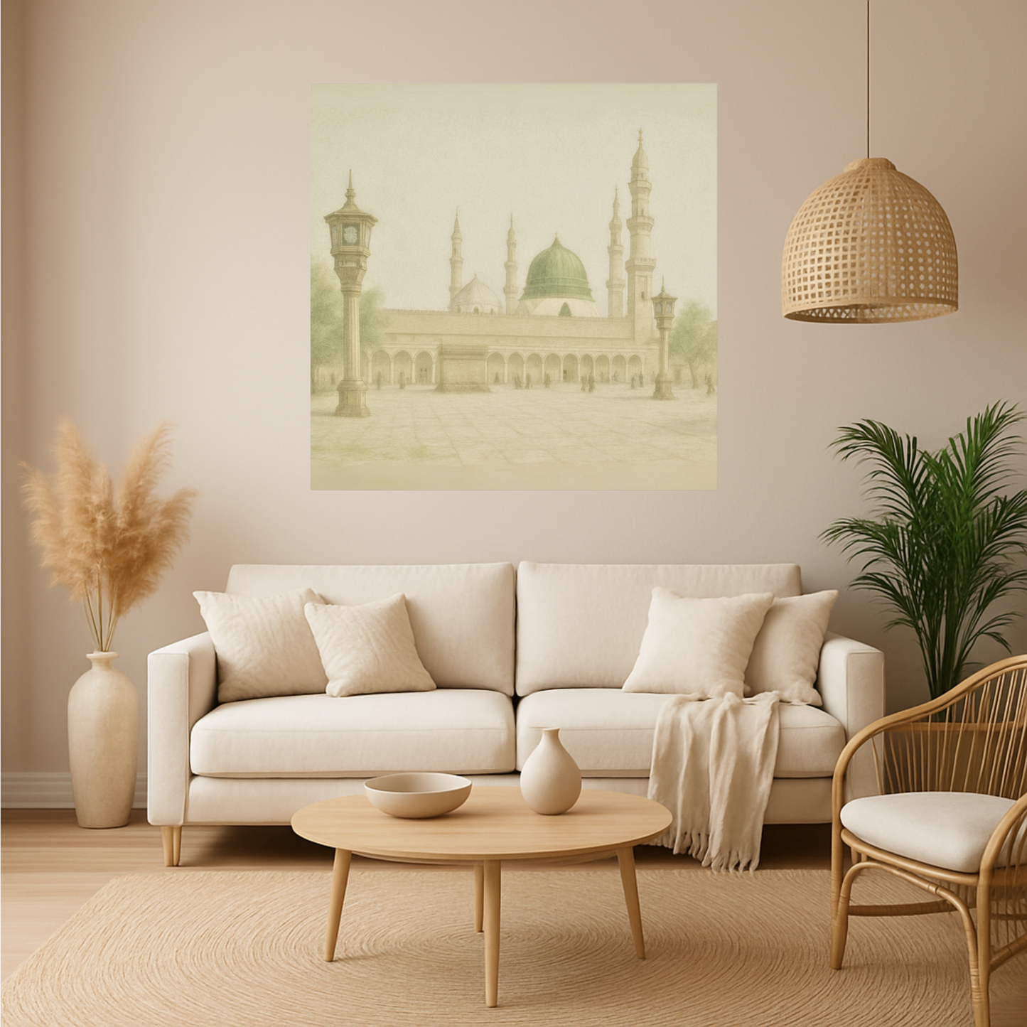 Masjid Nabawi – Serene Canvas Art
