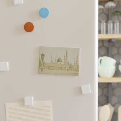 Masjid Nabawi Magnet – Green Dome Art