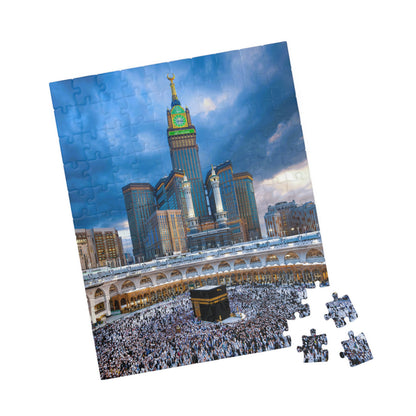 Kaaba & Makkah Clock Tower Puzzle – Mecca Islamic Jigsaw Puzzle