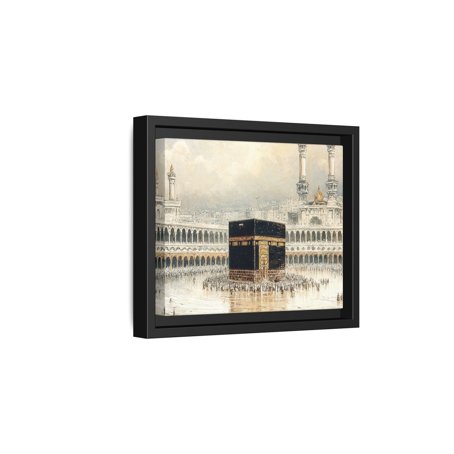 Elegant Kaaba – Luxury Framed Canvas