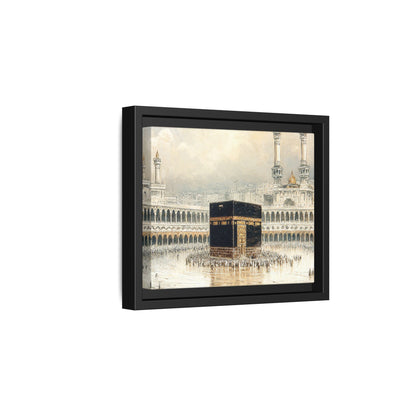 Elegant Kaaba – Luxury Framed Canvas