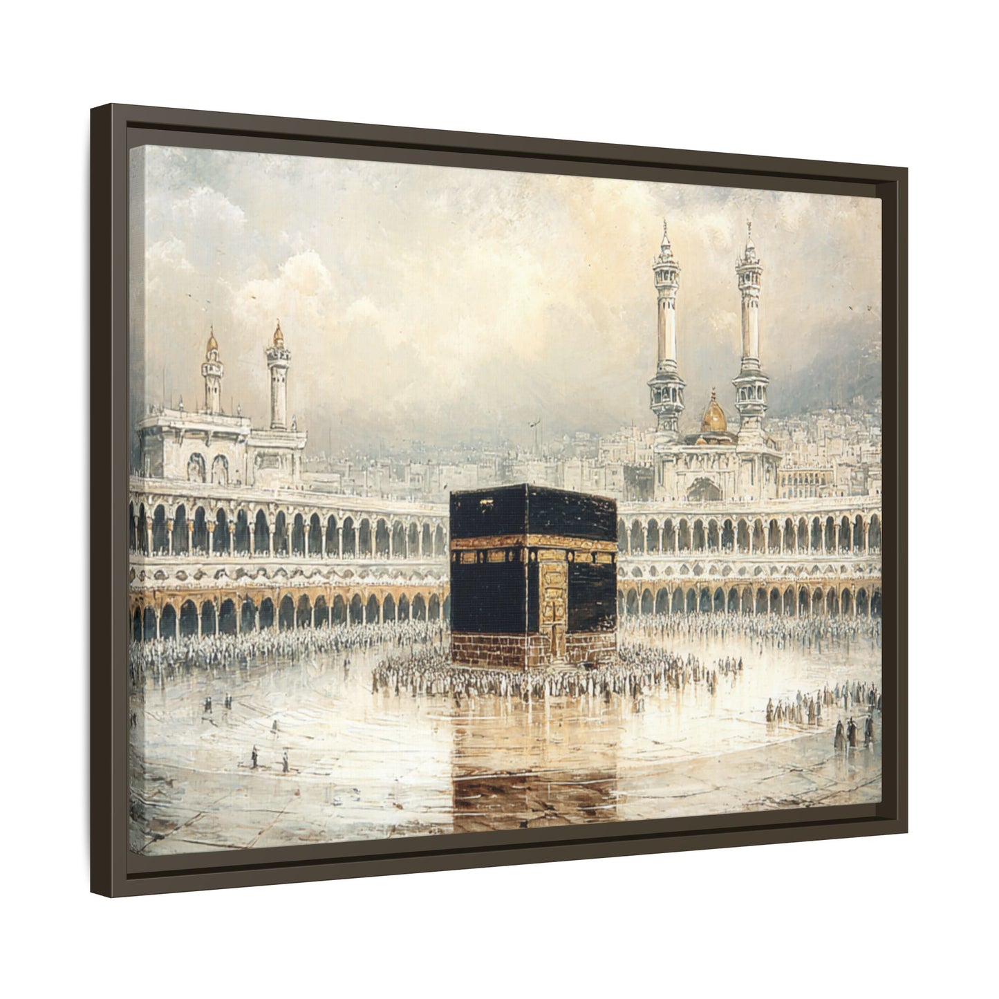 Elegant Kaaba – Luxury Framed Canvas