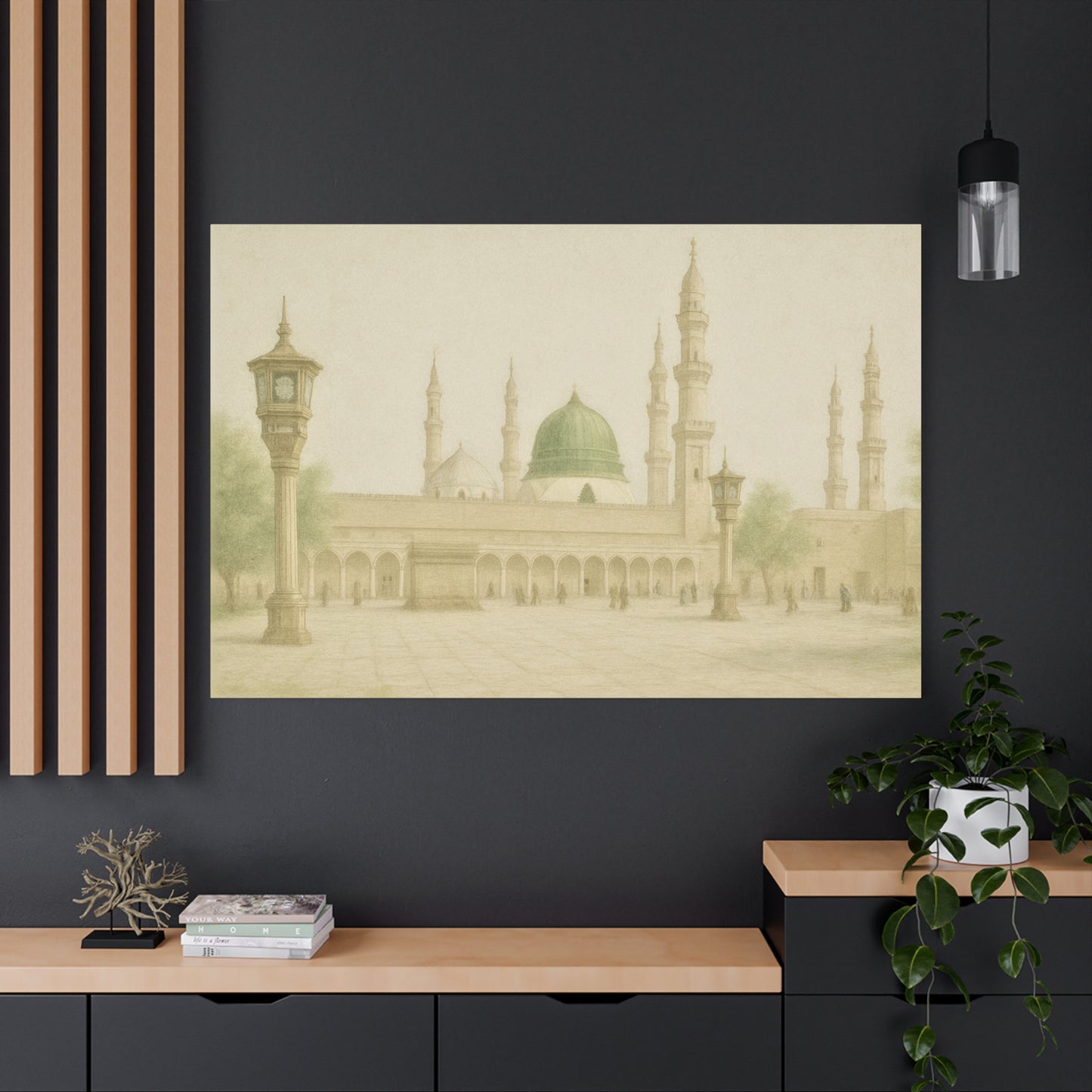 Masjid Nabawi – Serene Canvas Art