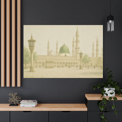 Masjid Nabawi – Serene Canvas Art