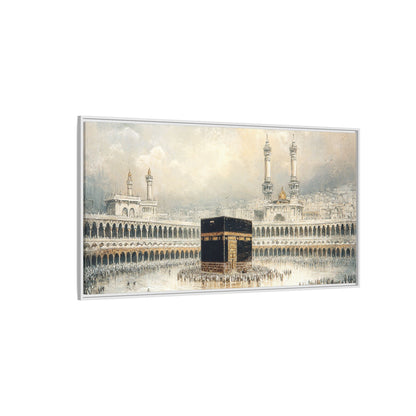 Elegant Kaaba – Luxury Framed Canvas