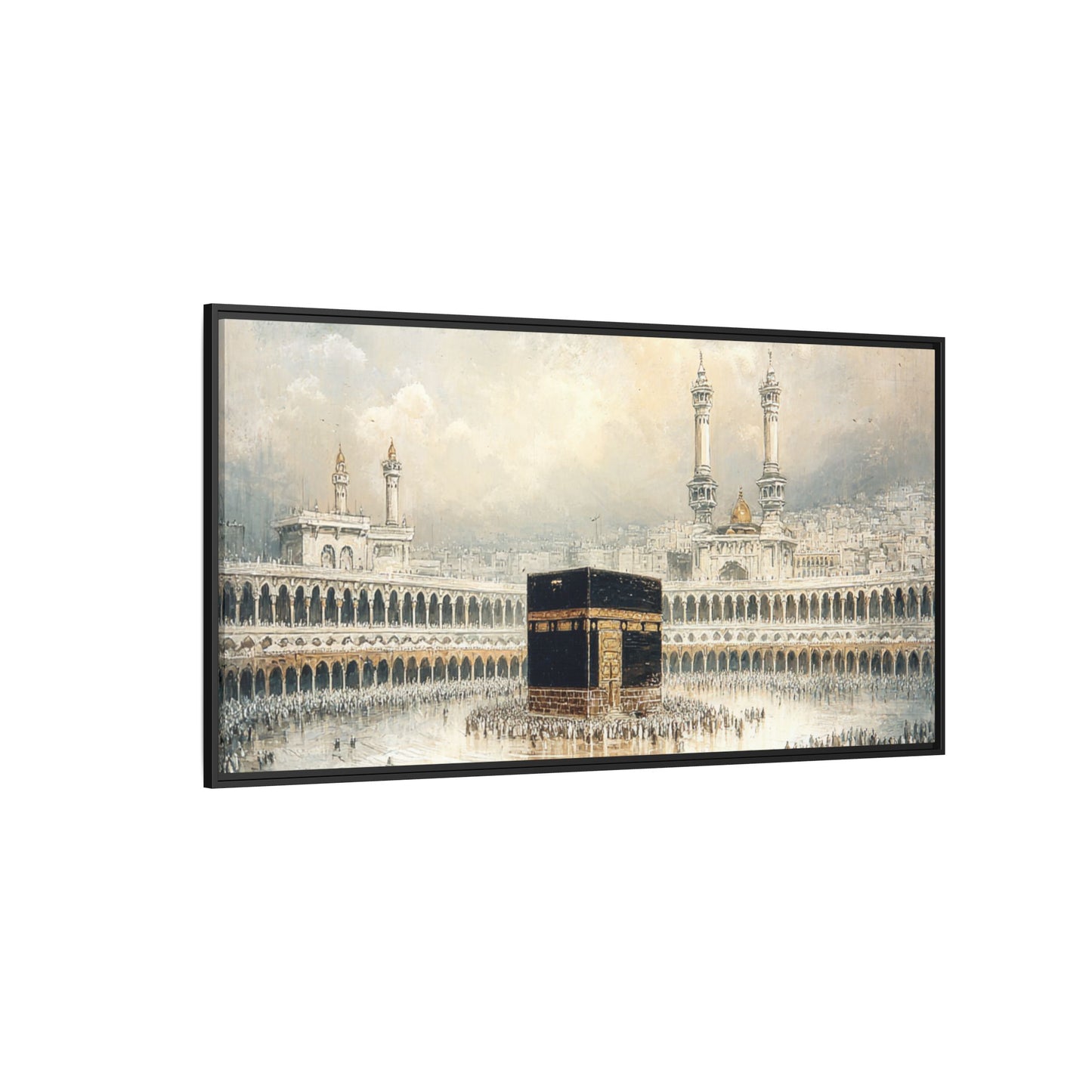 Elegant Kaaba – Luxury Framed Canvas