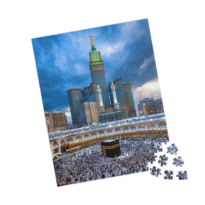 Kaaba & Makkah Clock Tower Puzzle – Mecca Islamic Jigsaw Puzzle