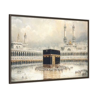 Elegant Kaaba – Luxury Framed Canvas