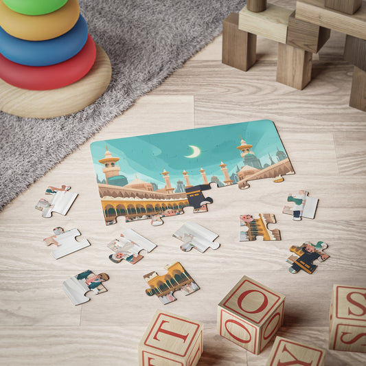 Kids Kaaba Puzzle – Islamic Toy for Kids