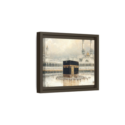 Elegant Kaaba – Luxury Framed Canvas