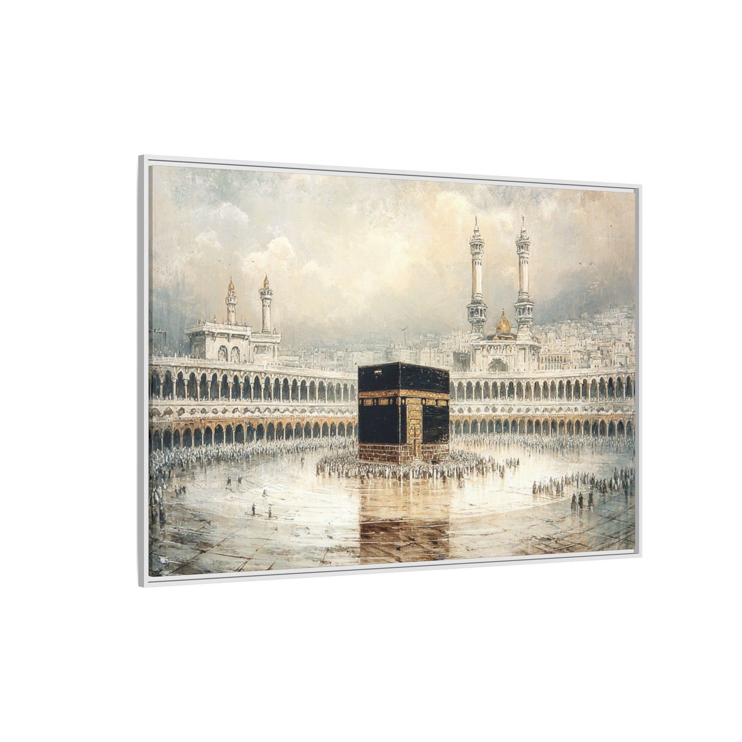 Elegant Kaaba – Luxury Framed Canvas