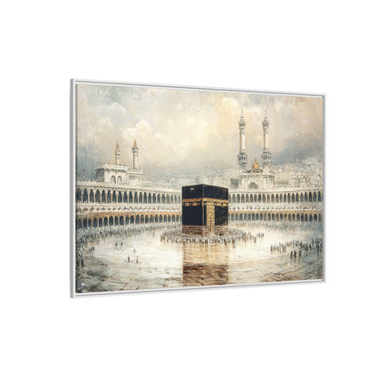 Elegant Kaaba – Luxury Framed Canvas