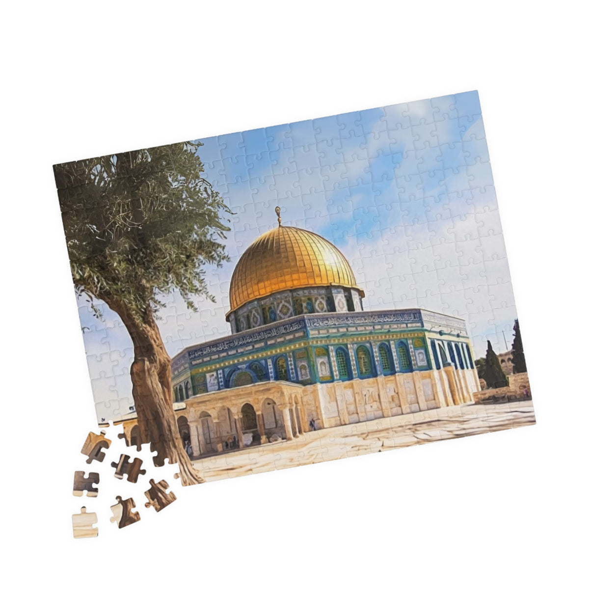 Dome of the Rock Puzzle – Jerusalem Islamic Jigsaw Puzzle