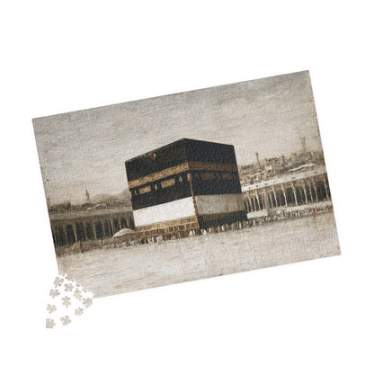 Kaaba Puzzle for Kids & Adults – Mecca Islamic Jigsaw Puzzle
