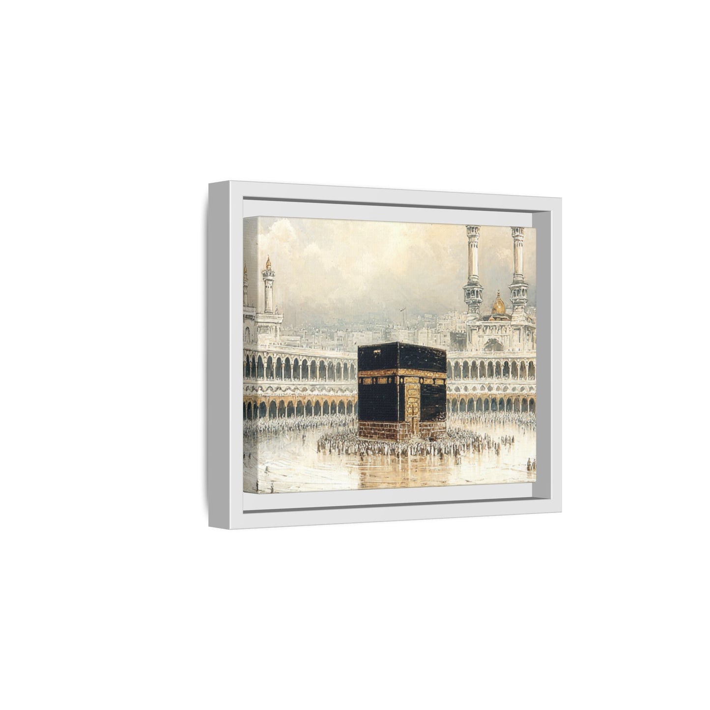 Elegant Kaaba – Luxury Framed Canvas