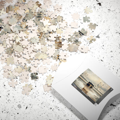 Elegant Kaaba Puzzle – Mecca Courtyard Islamic Jigsaw Puzzle