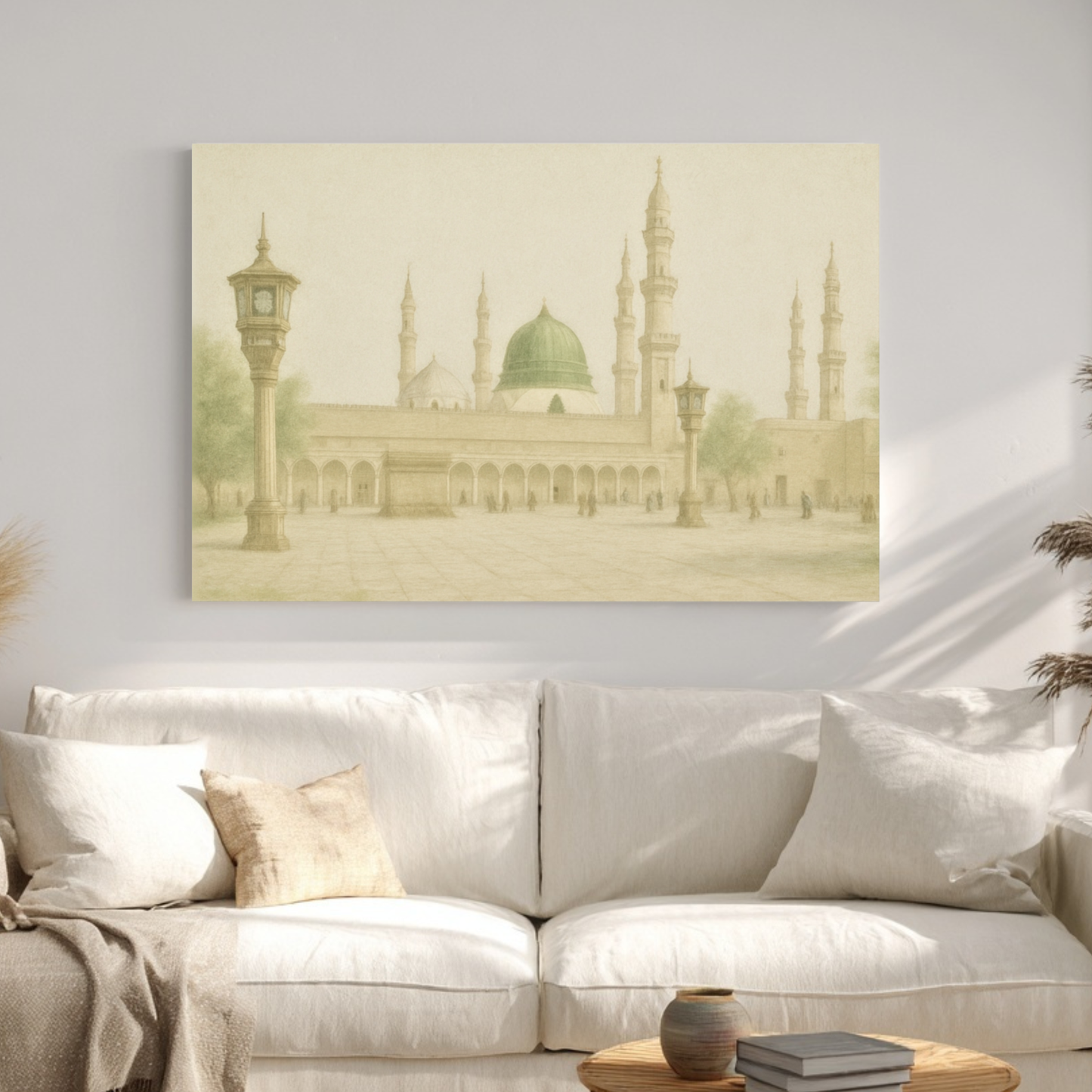 Masjid Nabawi – Serene Canvas Art