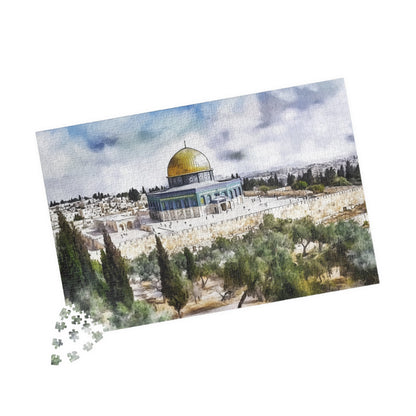 Dome of the Rock Puzzle – Blue Sky Jerusalem Islamic Jigsaw Puzzle
