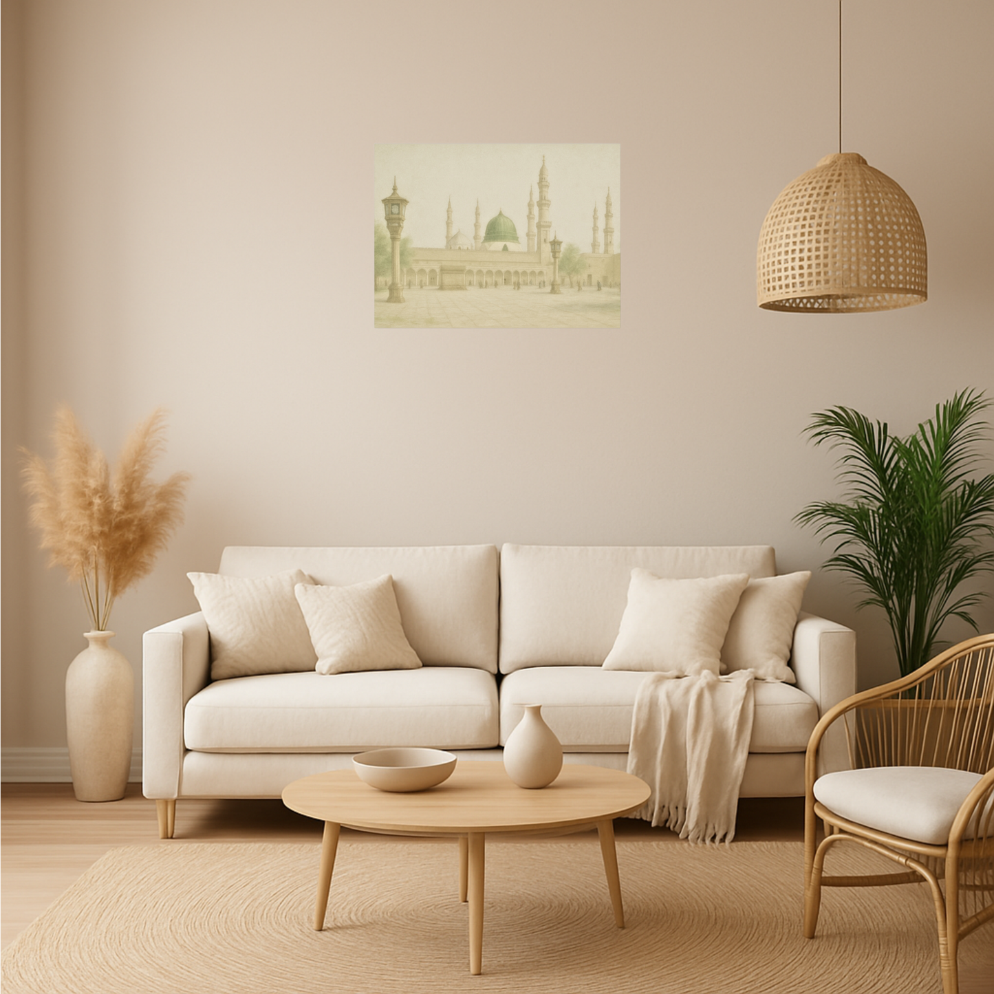 Masjid Nabawi – Serene Canvas Art