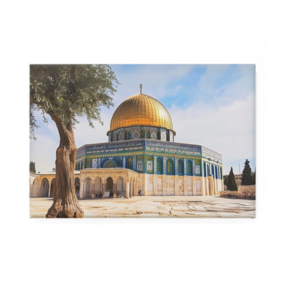Dome of the Rock Magnet – Olive Tree Design