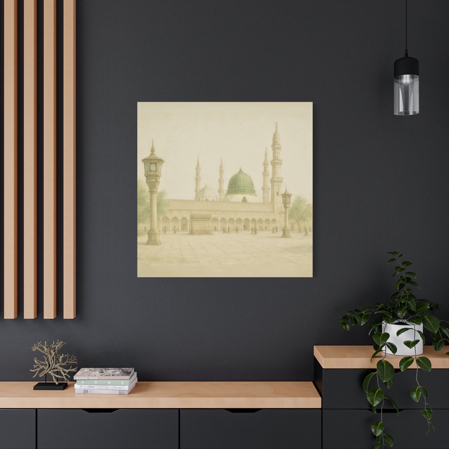 Masjid Nabawi – Serene Canvas Art