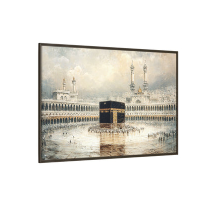 Elegant Kaaba – Luxury Framed Canvas
