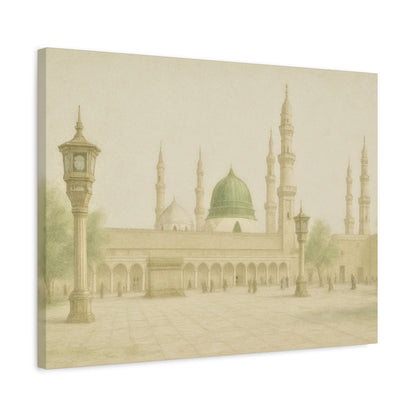 Masjid Nabawi – Serene Canvas Art