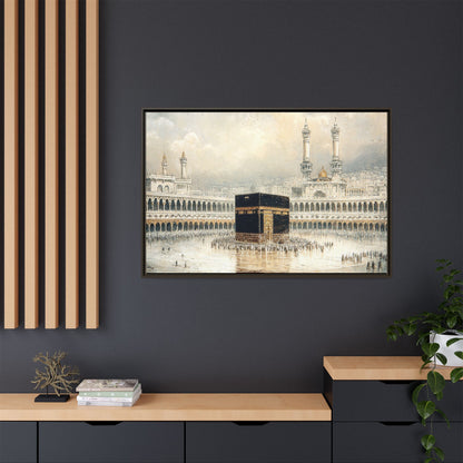 Elegant Kaaba – Luxury Framed Canvas