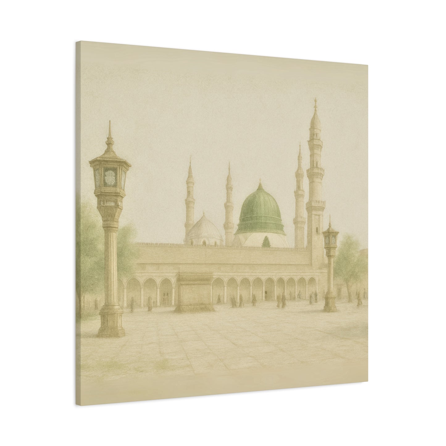 Masjid Nabawi – Serene Canvas Art