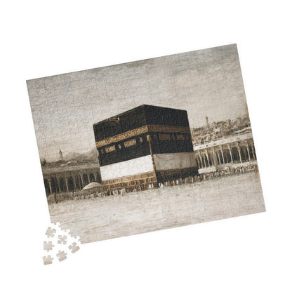 Kaaba Puzzle for Kids & Adults – Mecca Islamic Jigsaw Puzzle