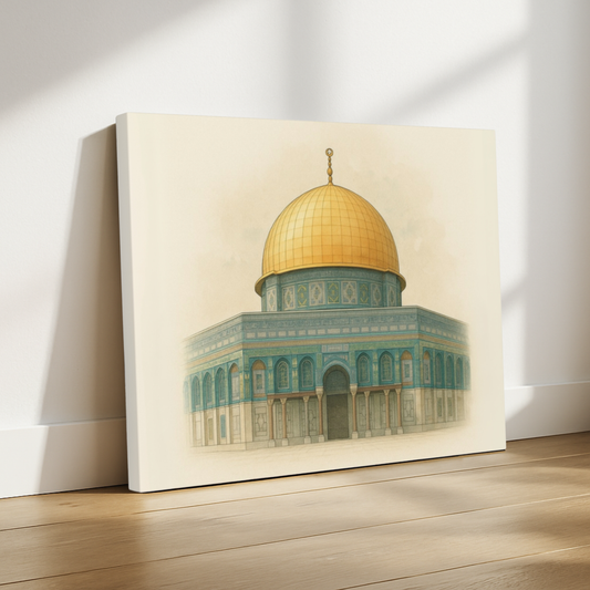 Dome of the Rock – Canvas Wall Art