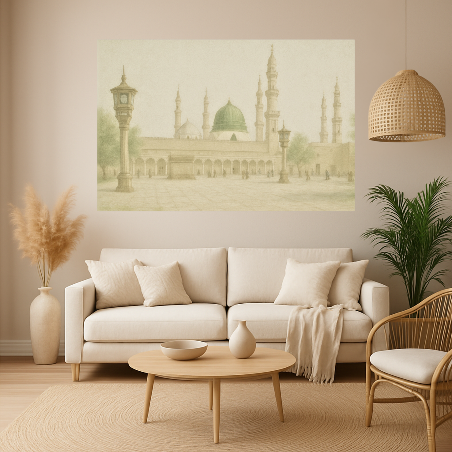 Masjid Nabawi – Serene Canvas Art