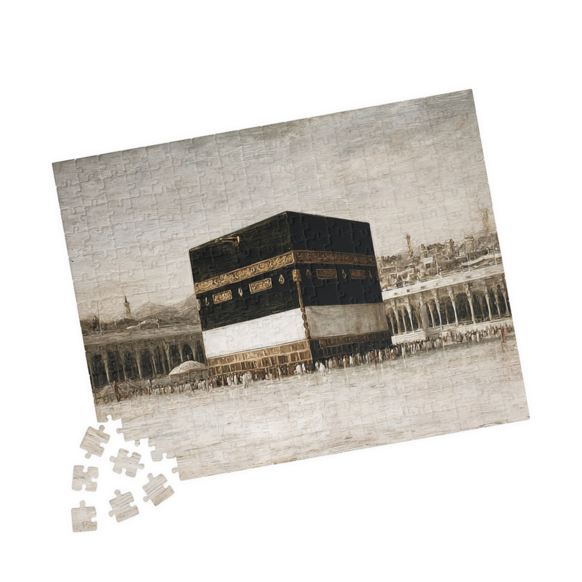 Kaaba Puzzle for Kids & Adults – Mecca Islamic Jigsaw Puzzle