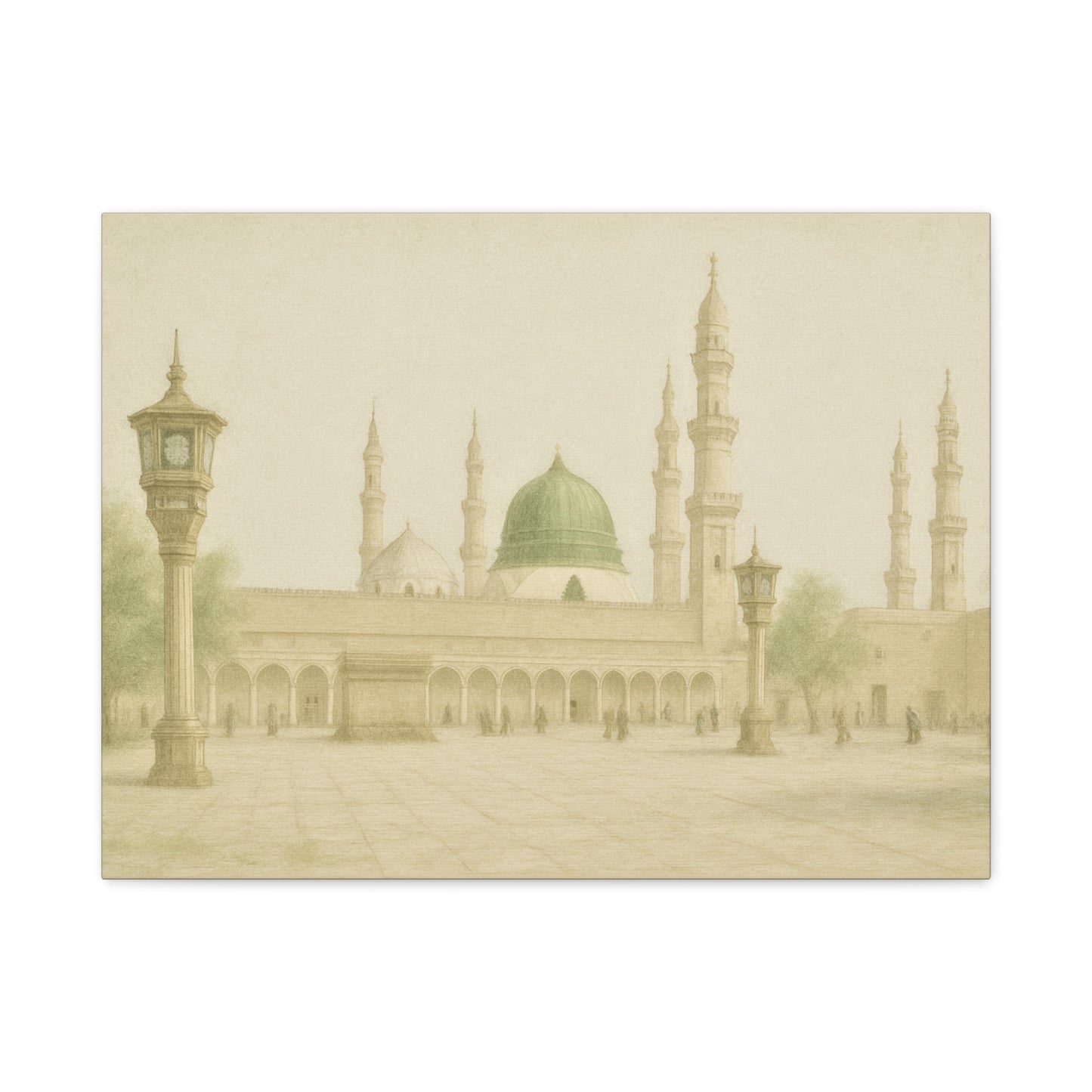 Masjid Nabawi – Serene Canvas Art