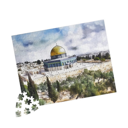 Dome of the Rock Puzzle – Blue Sky Jerusalem Islamic Jigsaw Puzzle