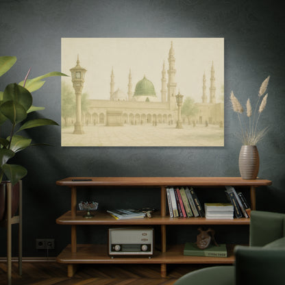 Masjid Nabawi – Serene Canvas Art