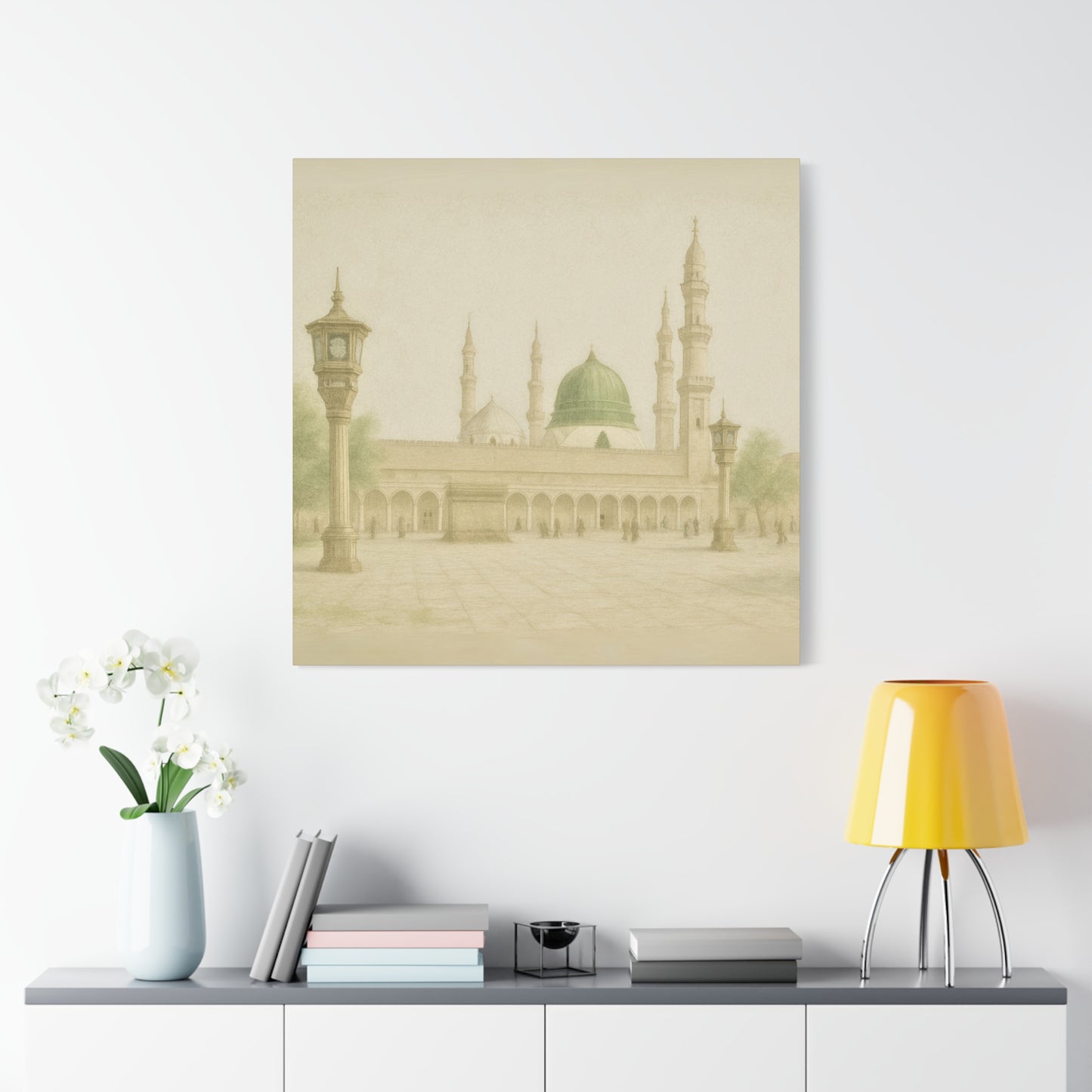 Masjid Nabawi – Serene Canvas Art
