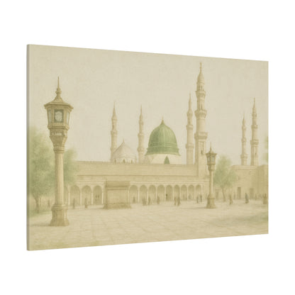 Masjid Nabawi – Serene Canvas Art
