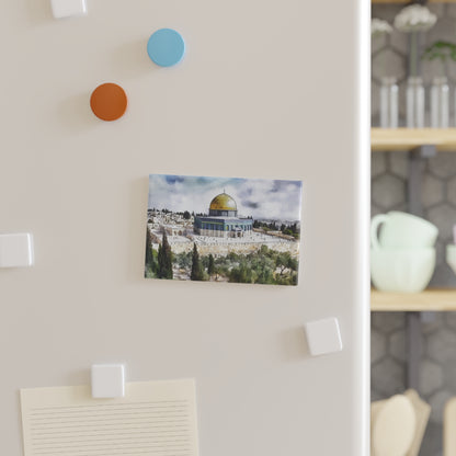Dome of the Rock Magnet – Jerusalem Landscape