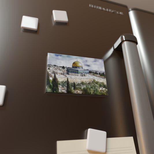 Dome of the Rock Magnet – Jerusalem Landscape