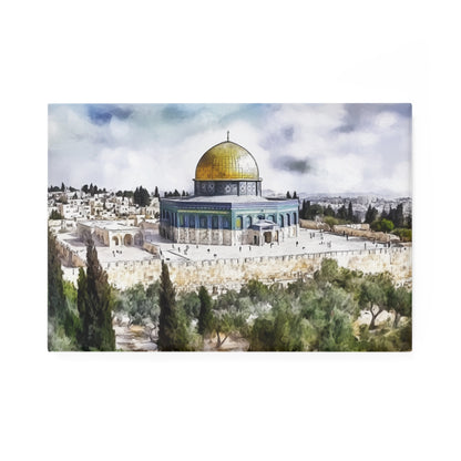 Dome of the Rock Magnet – Jerusalem Landscape