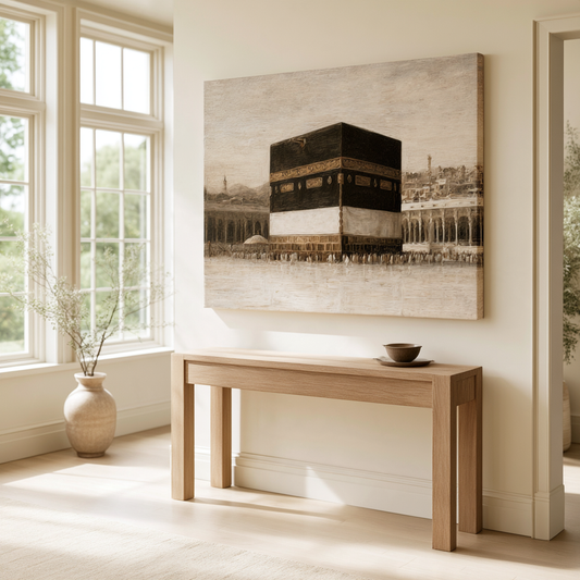 Vintage Kaaba – Stretched Wall Art Canvas