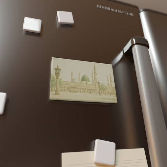 Masjid Nabawi Magnet – Green Dome Art
